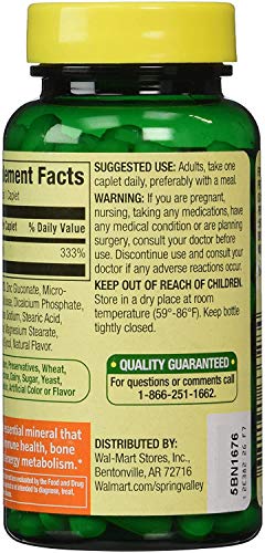 Spring Valley - Zinc 50 mg, 200 Ct (2)