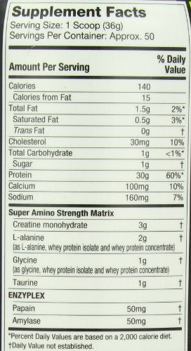 Whey Protein Powder | MuscleTech Nitro-Tech Whey Protein Isolate & Peptides | Lean Protein Powder for Muscle Gain | Muscle Builder for Men & Women | Sports Nutrition | Vanilla, 4 lb (40 Servings)