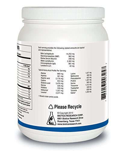 Biotics Research Corporation - Whey Protein Isolate 16 oz (Chocolate)