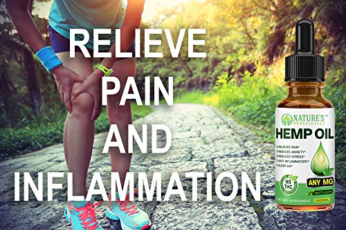 Organic Hemp Oil Extract Drops 3000mg - Ultra Premium Pain Relief Anti-Inflammatory, Stress & Anxiety Relief, Joint Support, Sleep Aid, Omega Fatty Acids 3 6 9, Non-GMO Ultra-Pure CO2 Extracted