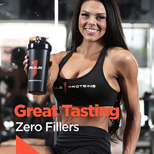 Rule One Proteins, R1 Protein - Vanilla Crème, 25g Fast-Acting, Super-Pure 100% Isolate and Hydrolysate Protein Powder with 6g BCAAs for Muscle Growth and Recovery, 5 Pounds, 76 Servings