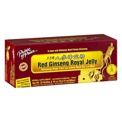 Prince Of Peace Red Ginseng Royal Jelly - 30 Bottles - Pack Of 1