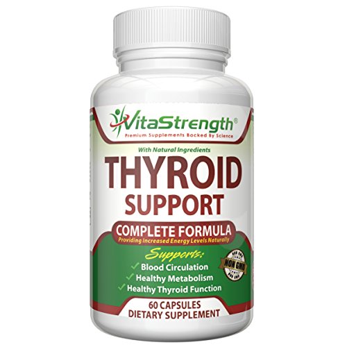 Thyroid Support - Complete Formula to Help Weight Loss & Improve Energy with Bladderwrack, Kelp, B12 & More- Thyroid Energy: Boost T4 to T3 Supplement