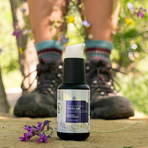 Quicksilver Scientific Nanoemulsified Hista-Aid - Liposomal Vitamin C, Quercetin + Diindolylmethane (DIM) - Flavonoids to Help Maintain Healthy Histamine Levels - Detox + Immune Support (1.7oz / 50ml)