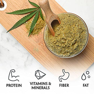 Sunwarrior Hemp Powder is a Plant Based Protein Powder Organic Unsweetened, Gluten Free, Vegan Protein, with BCAA's, plus Fiber, Healthy Fats, Antioxidants and Minerals, Free of Soy, GMOs & Sugar Free