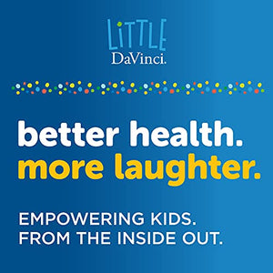 Little DaVinci Calm L-Theanine Spray for Kids, Fruit Punch, 50 Servings - Calming and Relaxing Doctor Formulated Supplement