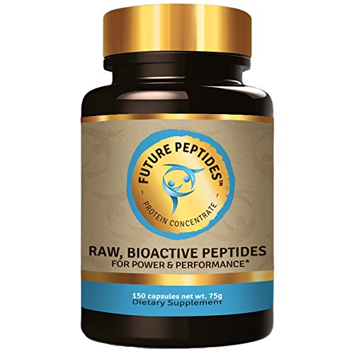 Future Peptides™ Pure Protein: Best Protein Capsules, Amino Acids Raw Food for Pre Workout and Post Workout Supplements. Takes The Place of Whey Protein Powder. Perfect for Crossfit Training.