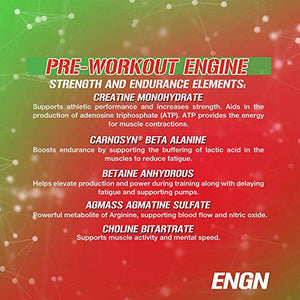 Evlution Nutrition ENGN Pre-Workout, Pikatropin-Free, 30 Servings, Intense Pre-Workout Powder for Increased Energy, Power, and Focus (Cherry Limeade)