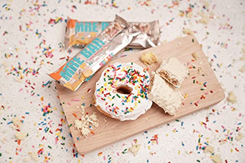 Redcon1 MRE Bar - Meal Replacement Bar - Animal Based Protein, 20G Protein, No Bloating, Real Food Taste (Sprinkled Donut - 1 box / 12 bars)