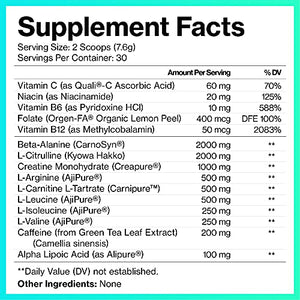 Do Vitamins PurePump Natural Pre-Workout Supplement, Clean Pre-Workout Supplement for Men and Women, Unflavored