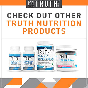 Truth Nutrition All Natural Pre Workout Powder - Clean Pre Workout for Men Keto - Pre Workout Women Plant Based Vegan Preworkout Powder - Natural Preworkout for Women and Men (Orange Tangerine)