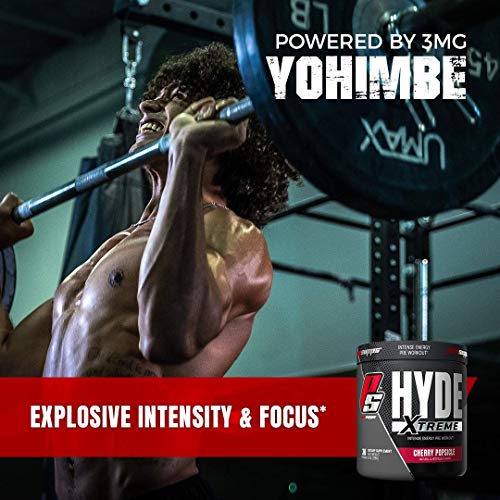 ProSupps Mr. Hyde Xtreme (Former NitroX) Pre-Workout Powder Energy Drink - Intense Sustained Energy, Pumps & Focus with Beta Alanine, Creatine & Nitrosigine, (30 Servings, Blue Razz Blitz)