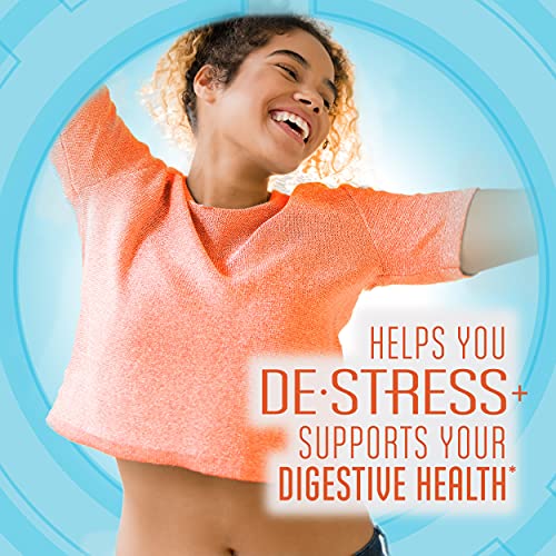 Stressballs De-Stress Mind + Body for Stress Relief Digestive Support Supplement, 50 Gummies