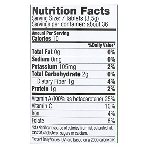 Pines International Wheat Grass - Green Superfood - Non GMO - 500 Milligram - 250 Tablets