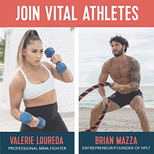 Vital Performance Recovery Powder, NSF for Sport Certified, 20g Vital Proteins Collagen, 8g BCAA, 5g EAA, Post Workout Supplements, Lemon Grape