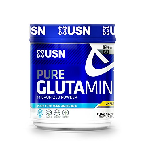 USN Pure Glutamine Micronized Powder, 300 Grams