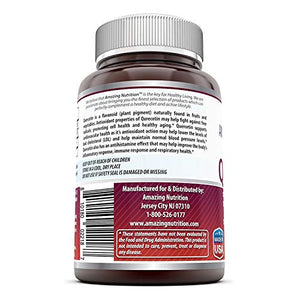 Amazing Formulas - Quercetin 500 Mg * Supports Cardiovascular Health, Helps Improve Anti-Inflammatory & Immune Response, Supports Healthy Ageing and Overall Well-Being * (120 x 2)