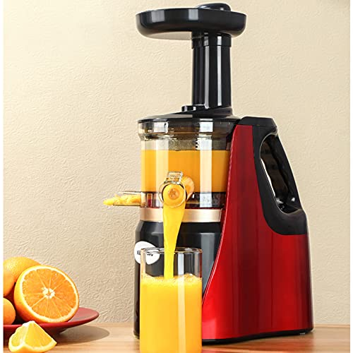 Slow Masticating Juicer Vegetable And Fruit, Cold Press Juicer Machine Easy To Clean, Fruit Juicer 98% Juice Yield & Pure Juice, Quiet Motor