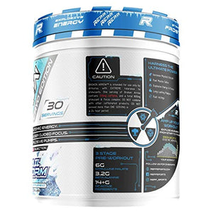 REPP Sports Broken Arrow Extreme Pre-Workout | Intense Energy and Endurance Support (Hail Storm, 30 Servings)