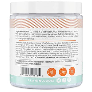 Alani Nu Pre-Workout Supplement Powder for Energy, Endurance, and Pump, Arctic White, 30 Servings (Packaging May Vary)