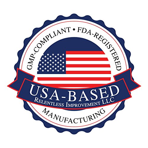 Relentless Improvement EGCG Green Tea Extract 670mg Extract Per Capsule Standardized to 98%+Polyphenols 60% EgCG Very Low Caffeine Zinc Ionophore