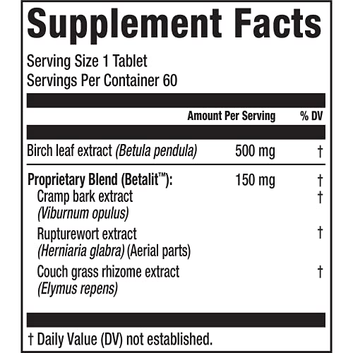 Elements Clean Kidney - Dietary Supplement, Supports Urinary Health and Normal Kidney Function, Gluten Free, 60 Tablets (60 Servings)