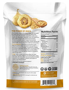 Zint Organic Maca Powder: Paleo Certified, Gelatinized, Non GMO, Yellow Maca Root - Adaptogen Superfood (8 oz)