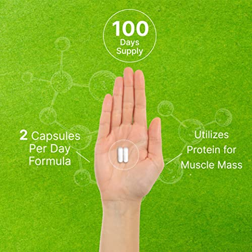 Ultra Strength HMB Supplements 1000mg Per Serving, 200 Capsules | Third Party Tested | Supports Muscle Growth, Retention & Lean Muscle Mass - Fast Workout Recovery