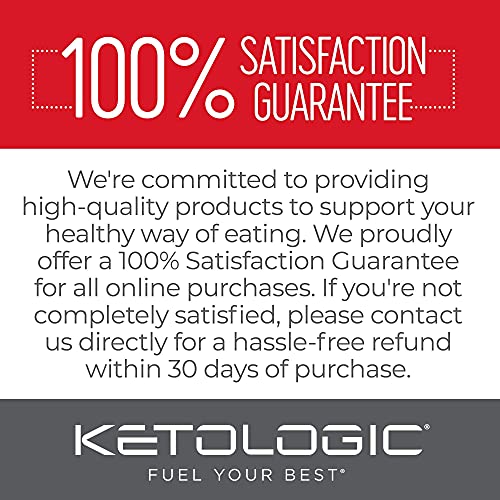 KetoLogic BHB Exogenous Ketones Drink Powder + Electrolytes + Caffeine - Keto Pre-Workout - Patented goBHB® Max Results - Amplify Ketosis, Utilize Fat for Energy (30 Servings) Grape