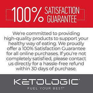 KetoLogic BHB Exogenous Ketones Drink Powder + Electrolytes + Caffeine - Keto Pre-Workout - Patented goBHB® Max Results - Amplify Ketosis, Utilize Fat for Energy (30 Servings) Grape