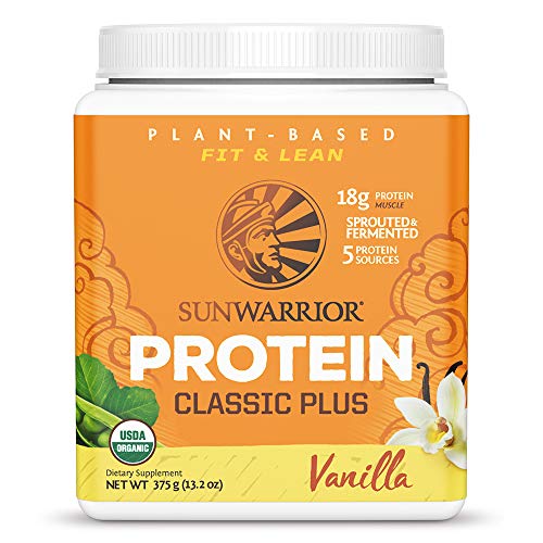 Sunwarrior Organic Classic Plus- Vanilla (Each)-sunwarrior, 0.6 Pound