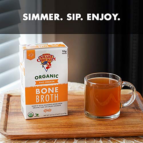 Smart Chicken Organic Chicken Broth (Pho, 16.9 Ounce (Pack of 6))