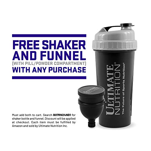 Ultimate Nutrition Prostar Whey Protein Powder Blend of Whey Concentrate Isolate and Peptides – Low Carb, Keto Friendly, 25 Grams of Protein - 80 Servings, Chocolate Birthday Cake, 5 Pounds