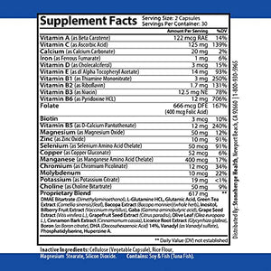 Stonehenge Health Dynamic Brain Supplement – Memory, Focus, & Clarity– Formulated with 40 Unique Nootropic Ingredients Including Phosphatidylserine, Bacopa Monnieri, and Huperzine A (1 Pack)