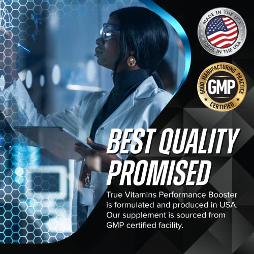 Sports Nutrition Performance Booster for Men - Enhance Energy, Endurance, Stamina, Strength & Muscle Growth - Natural Male Enhancing Supplement with Saw Palmetto, Horny Goat Weed & Tongkat Ali - 60ct