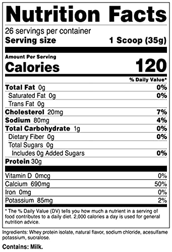Nutricost Whey Protein Isolate (Strawberry) 2LBS