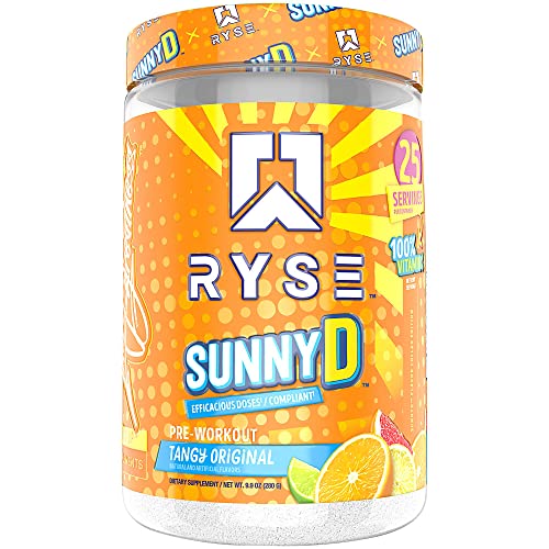 Ryse Project: Blackout PreWorkout SunnyD (9.9 Oz. / 25 Servings)