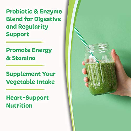 Royal Greens Ultra Superfood | Healthy Veggie Powder with Probiotics, Enzymes, Antioxidants, Wheat Grass & Greens 10.75oz (30 Day Supply)