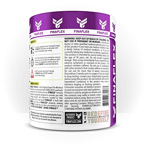 STIMUL8®, Original Super Pre-Workout for Men and Women, Stimulate Workouts Like Never Before, Unparalleled Energy, Extreme Effects, Ultimate Preworkout, 40 Servings (Apple Blast, 240 Gram)