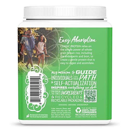 SUNWARRIOR Organic Classic Vanilla Protein, 375 GR