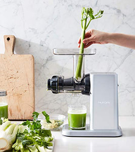 Hurom Celery and Greens Slow Juicer, Silver