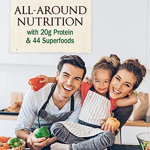 Garden of Life Raw Organic Meal Replacement Shakes for Weight Loss - Chocolate Plant Based Protein Powder, Pea Protein, Sprouts, Greens, Dairy Free All in One Shake for Women and Men, 28 Servings