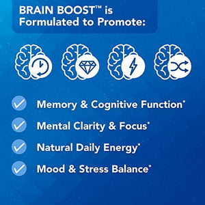 Vital Plan Brain Boost Supplement by Dr. Bill Rawls – Brain Boosting Capsules w/ Lion’s Mane, Cat’s Claw, Bacopa, Sensoril Ashwagandha & Ginkgo Biloba