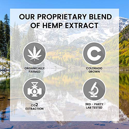 Hemp Oil for Pain & Anxiety Relief -5000mg of Pure Extract -Best Premium Organic -Colorado Grown -100% Natural Sleep Aid -High in Omega 3-6-9- Helps Brain Skin & Hair Zero THC CBD Cannabidiol