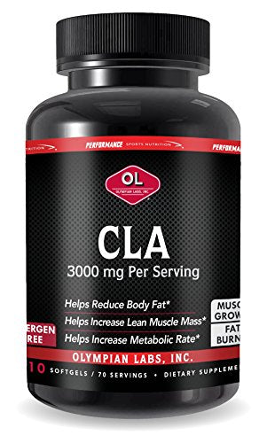 Olympian Labs Cla-conjugated Linoleic Acid, 3000 mg, 210 sotfgels (70 Servings)