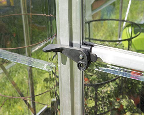 Palram HG5504 Hybrid Hobby Greenhouse, 6' x 4' x 7', Silver