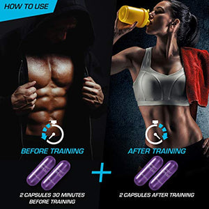 All American EFX Kre-Alkalyn for Muscle Growth & Performance - 20 MORE FREE, 192 Total