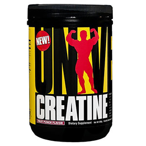 Universal Nutrition 100% Pure Flavored Creatine Monohydrate Powder, Fruit Punch, 500 Gram,1.1 Pound (Pack of 1),17.5Ounce