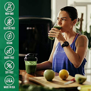Organic Super Greens Superfood Powder - Immune & Energy Support | Made with Natural Ingredients | Detoxifying & Alkalizing Minerals - Spirulina, Chlorella, Wheatgrass, Spinach, Alfalfa & More (5)