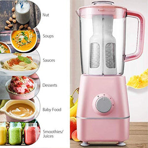 XYWCHK Blender Juicer Slow Juicer Slow Masticating Juicer Cold Press Juicer Vegetable Fruit Extractor with Quiet Motor/Reverse Function/Juice Jug (Color : White)